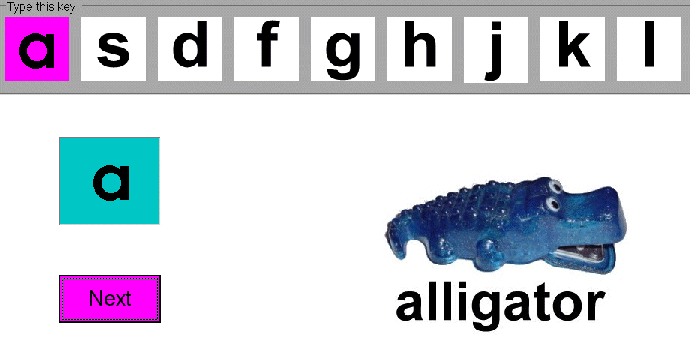 a is for alligator