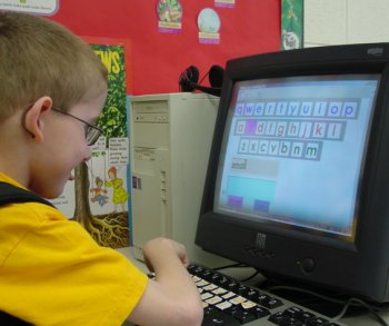 J using the keyboard